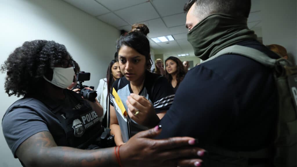 Latinas detained by ICE