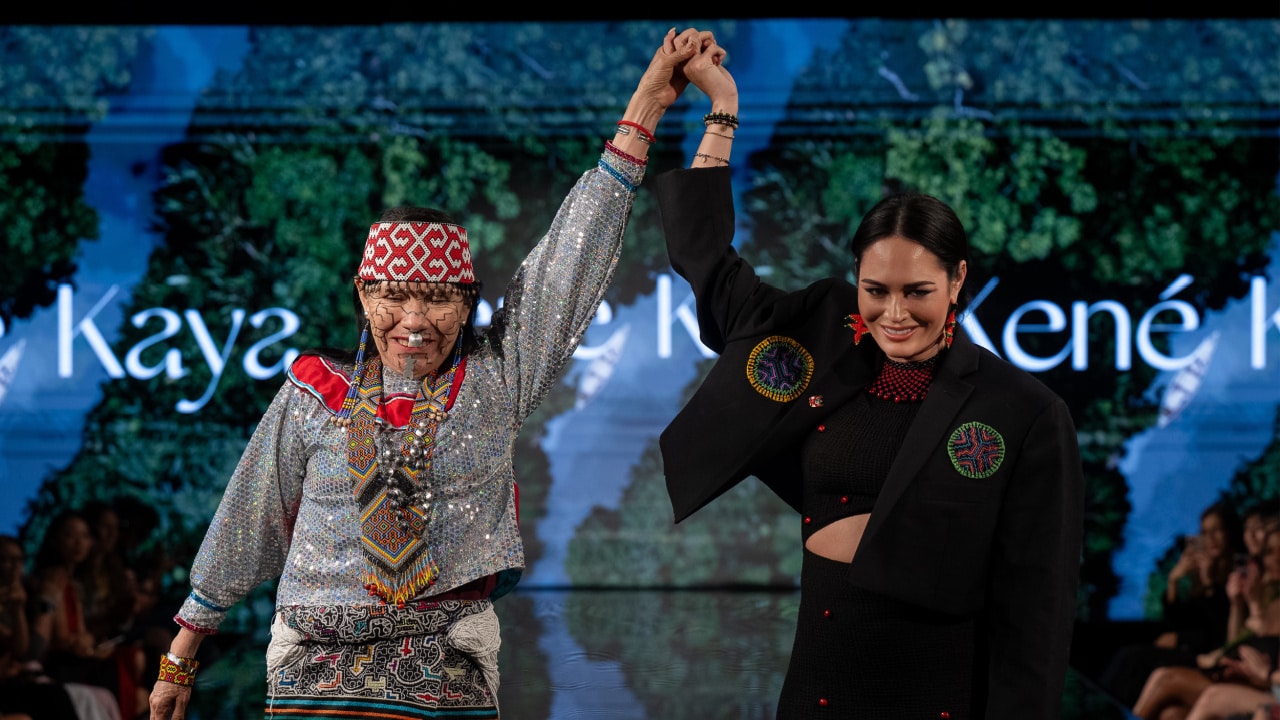 Kené Kaya Brings Shipibo-Conibo Art and Indigenous Power to New York Fashion Week