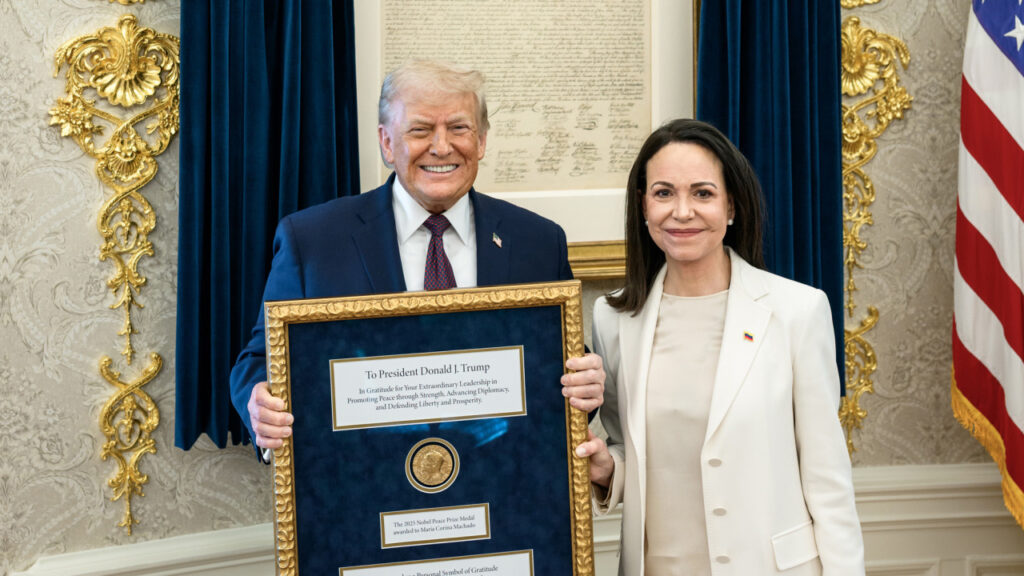 Maria Corina Machado Trump Nobel Peace Prize